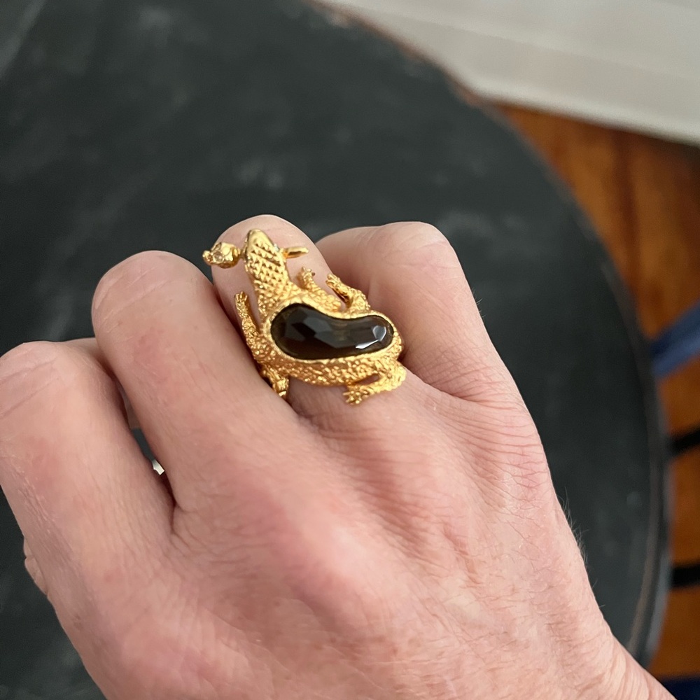 Alexander McQueen Salamander Ring - Picture 2 of 11